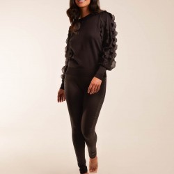 Frill Sleeve Jumper