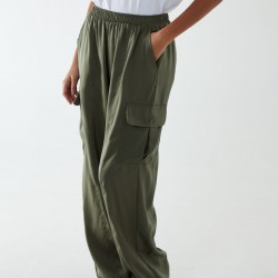 Wide Leg Cargo Trouser