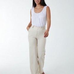 Wide Leg Formal Trouser