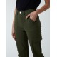 Straight Leg Pocket Detail Cargo Jeans