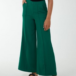 Wide Leg Palazzo Trousers