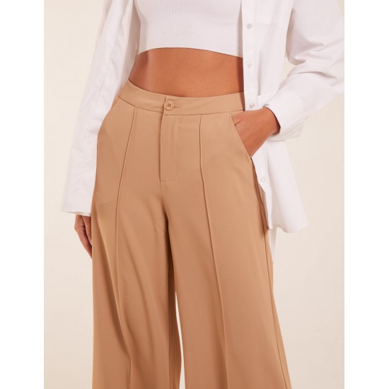 Wide Leg Palazzo Trousers