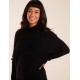 Oversized Roll Neck Batwing Jumper