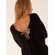 Leopard Bow Back Jumper