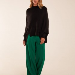 Batwing High Neck Jumper