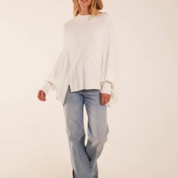 Batwing High Neck Jumper