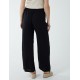 Drawstring Wide Leg Trousers