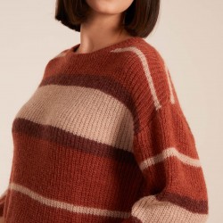 Striped Print Jumper