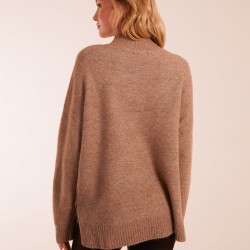 High Neck Knitted Jumper